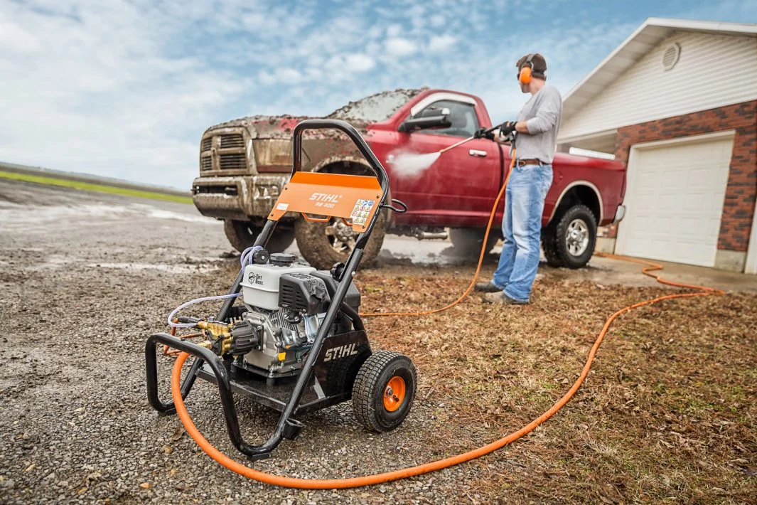 STIHL RB Series Pressure Washers Detergent Injection System feature image