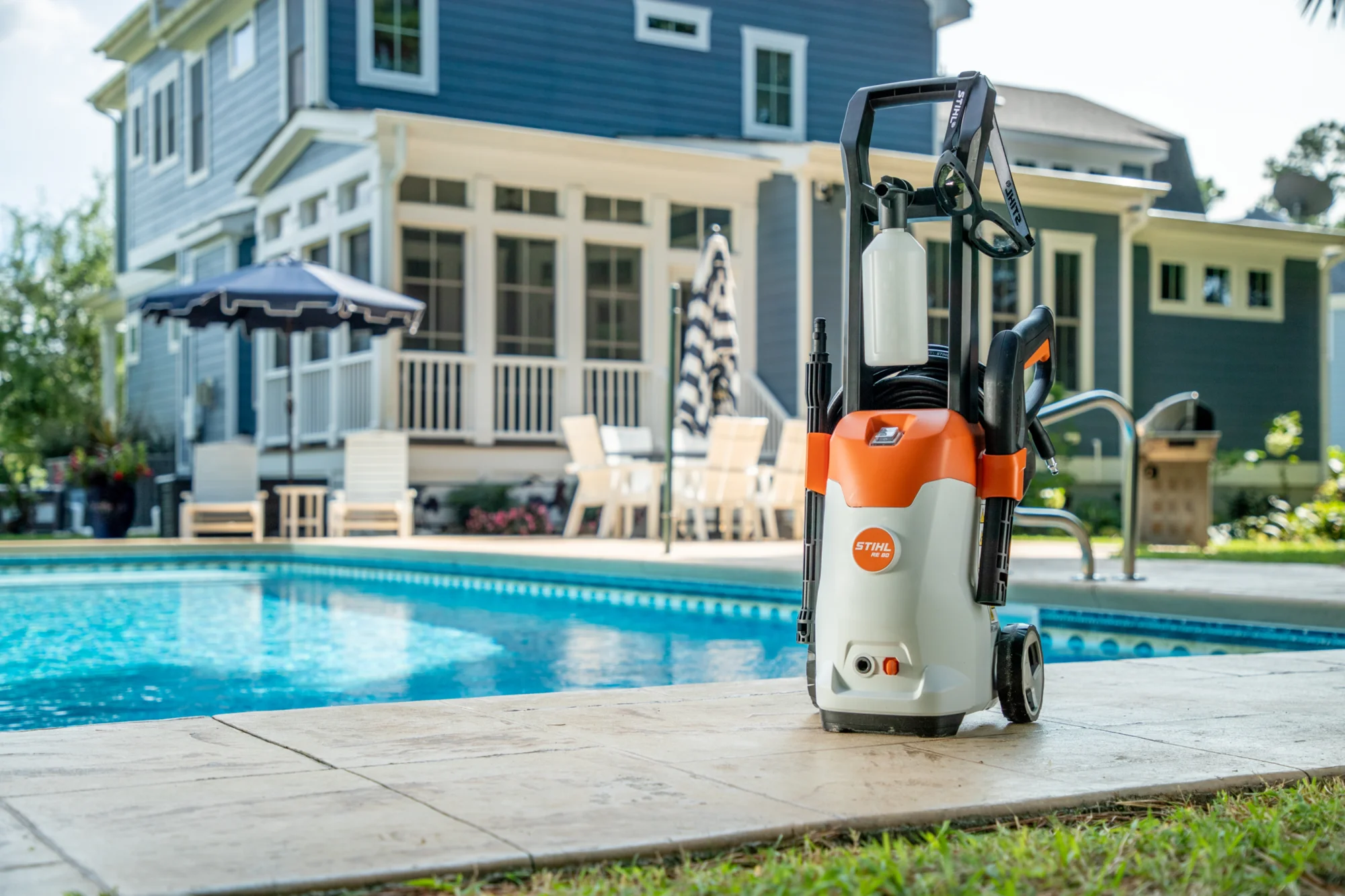 STIHL RE Series Pressure Washers Durable Water Cooled Motor feature image