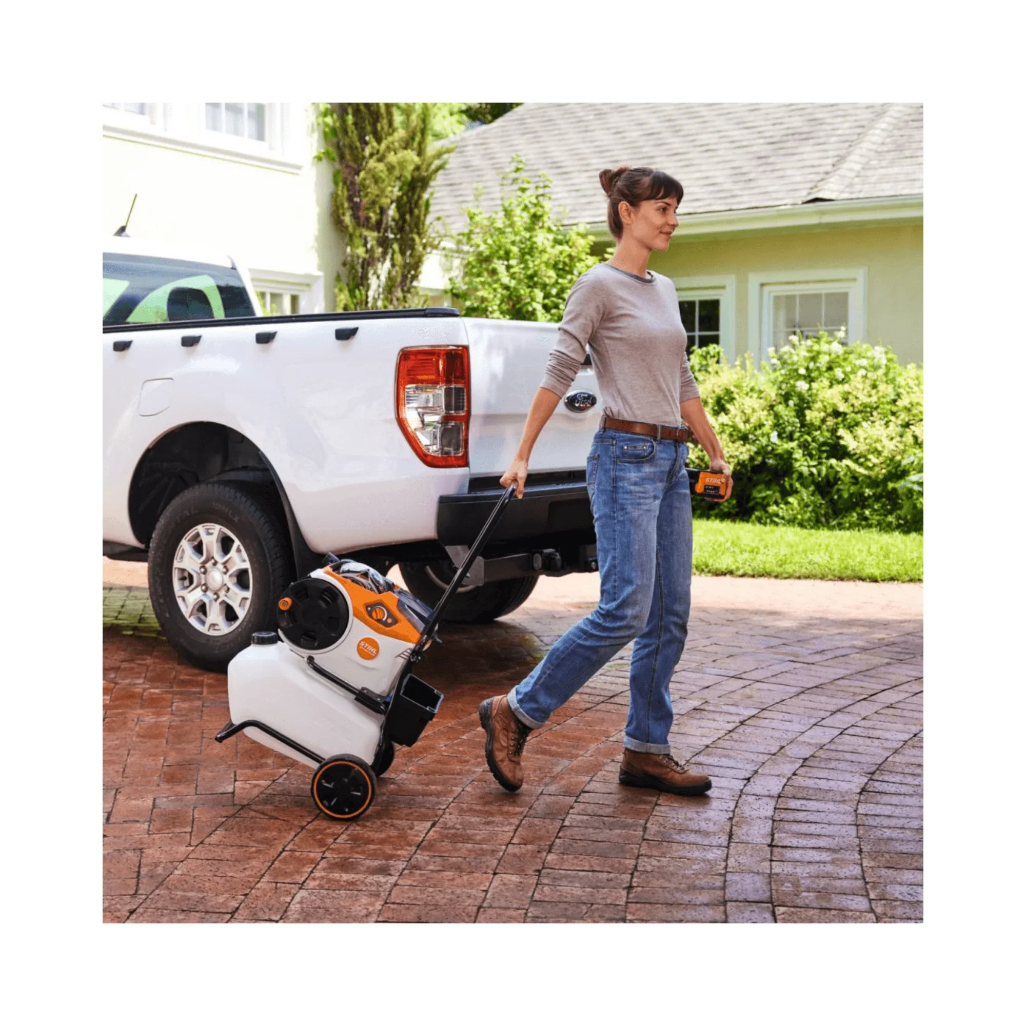 STIHL REA Series Pressure Washers Portable Electric Operation feature image