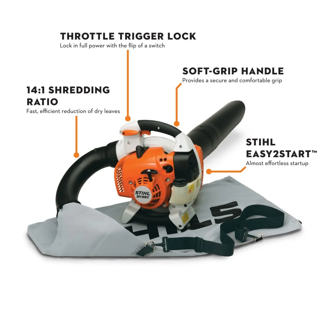 STIHL Sh Series Leaf Blowers Easy Conversion System feature image