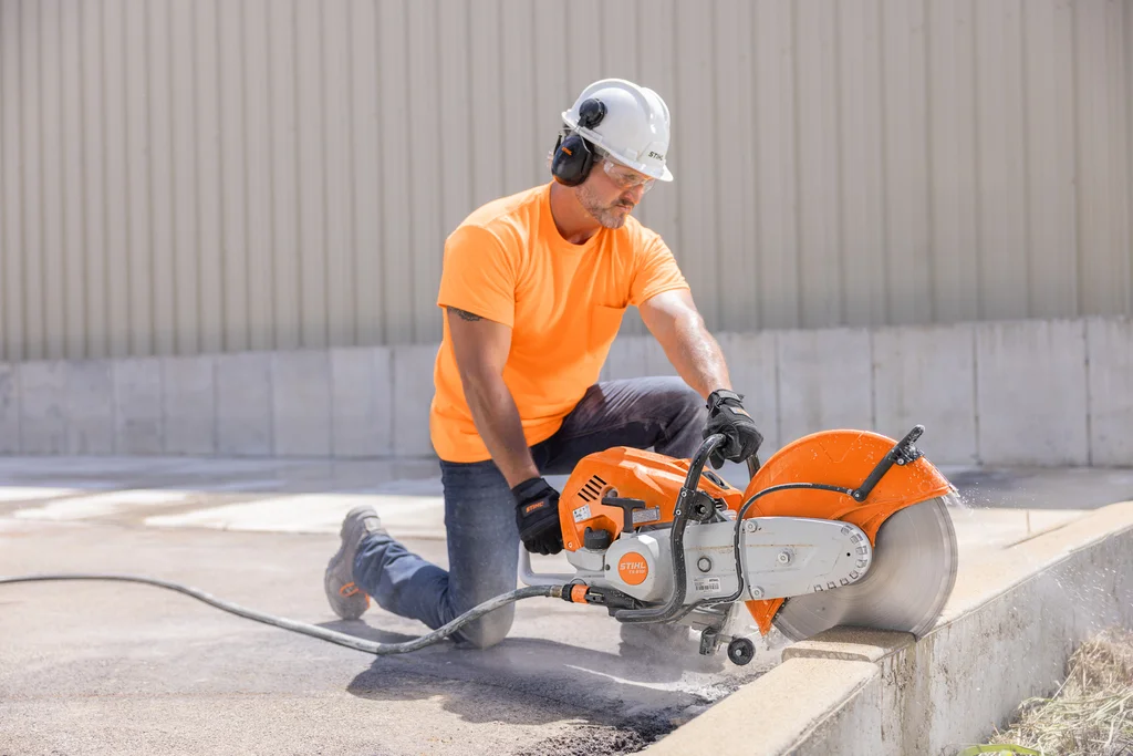 STIHL Ts Series Speciality Equipment Ergonomic Handle Layout feature image