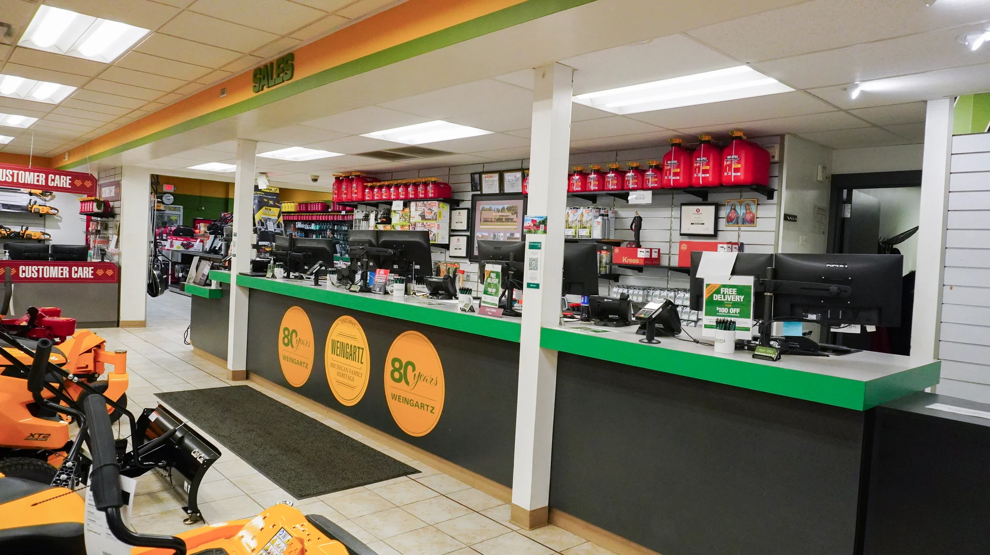 Store Location Ann Arbor Sales Counter Area product image