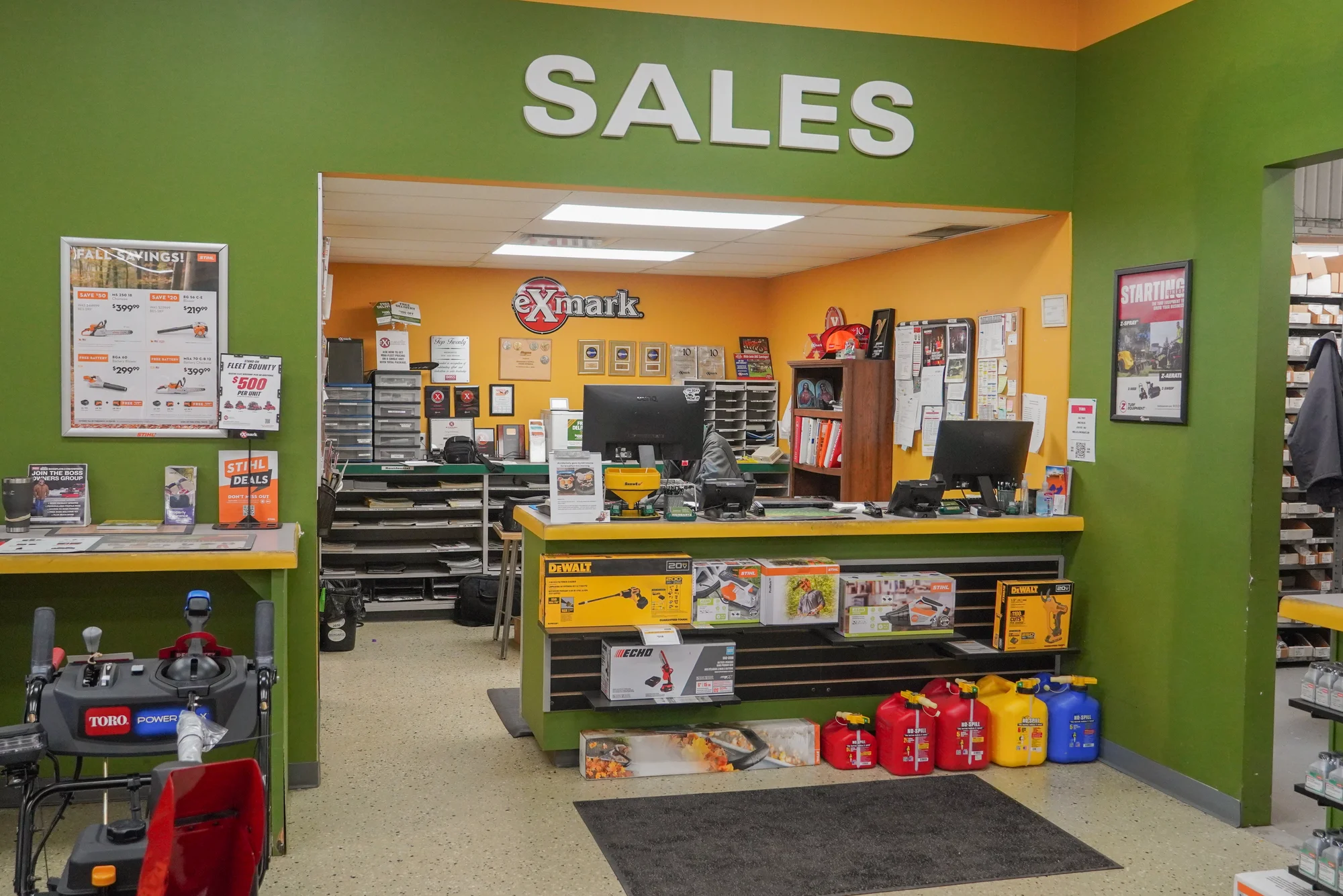 Store Location Cedar Springs Sales Counter Area product image