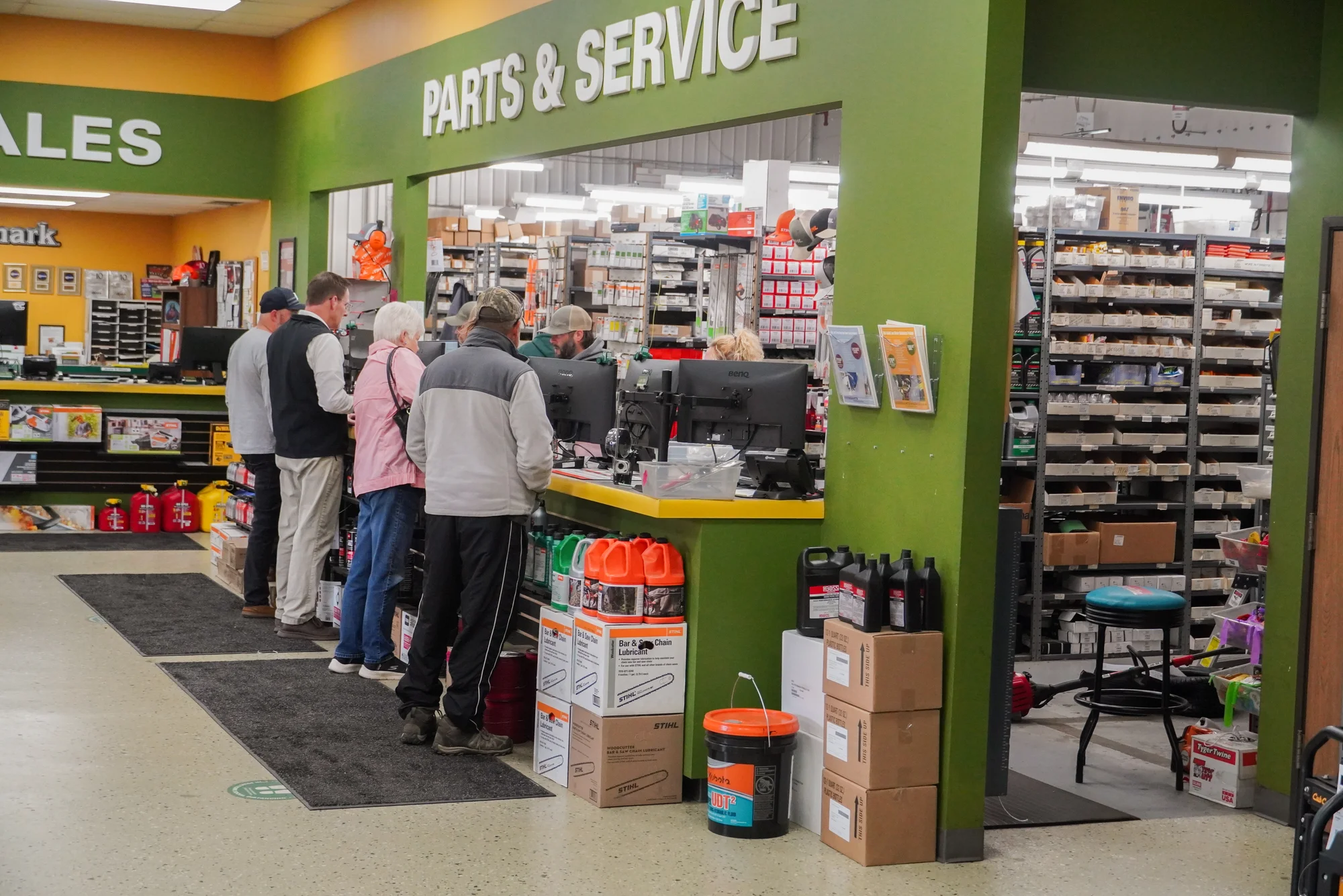 Store Location Cedar Springs Service Counter Area product image