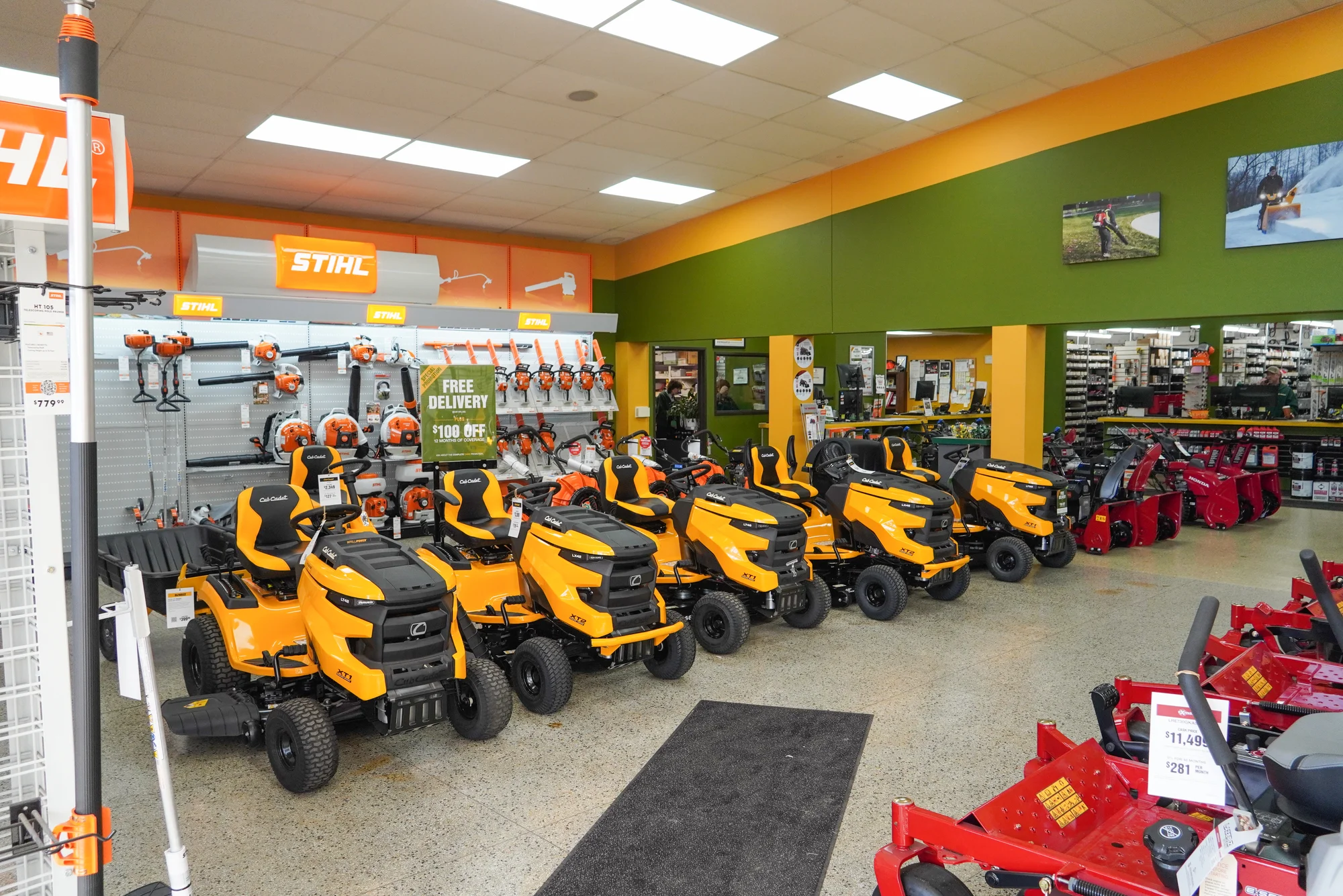 Store Location Cedar Springs Wide Interior Overview product image