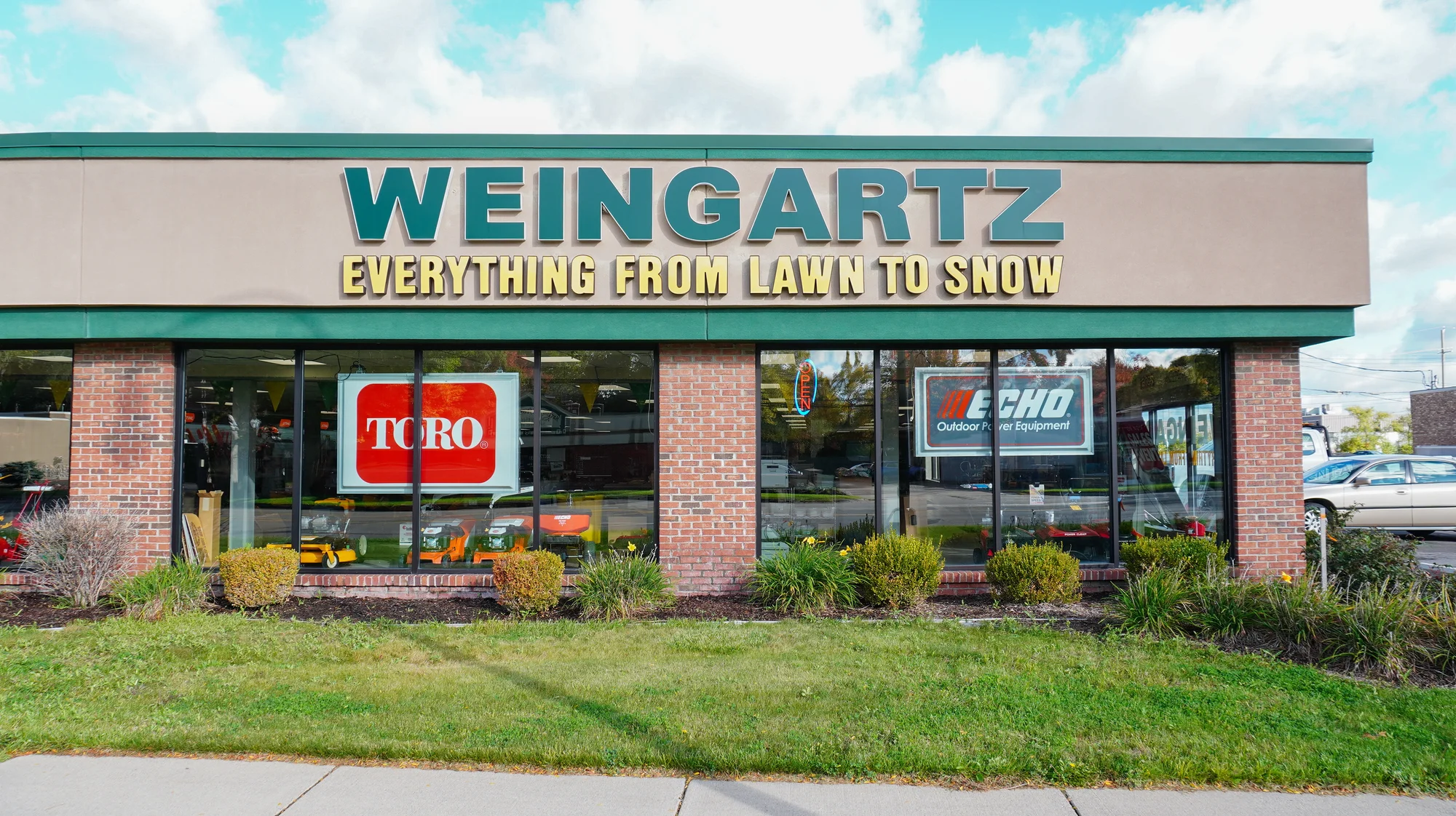 Store Location Livonia Close Up Storefront Signage product image