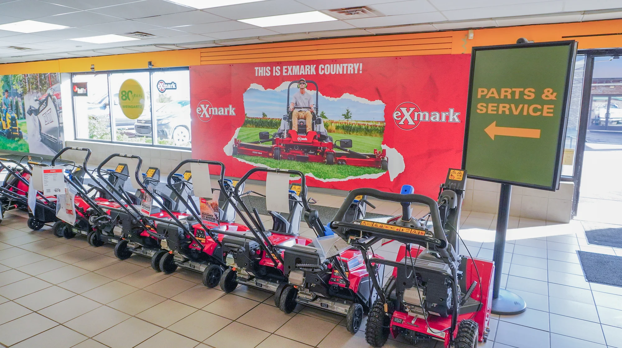 Store Location Livonia Key Product Displays Snow Blowers product image