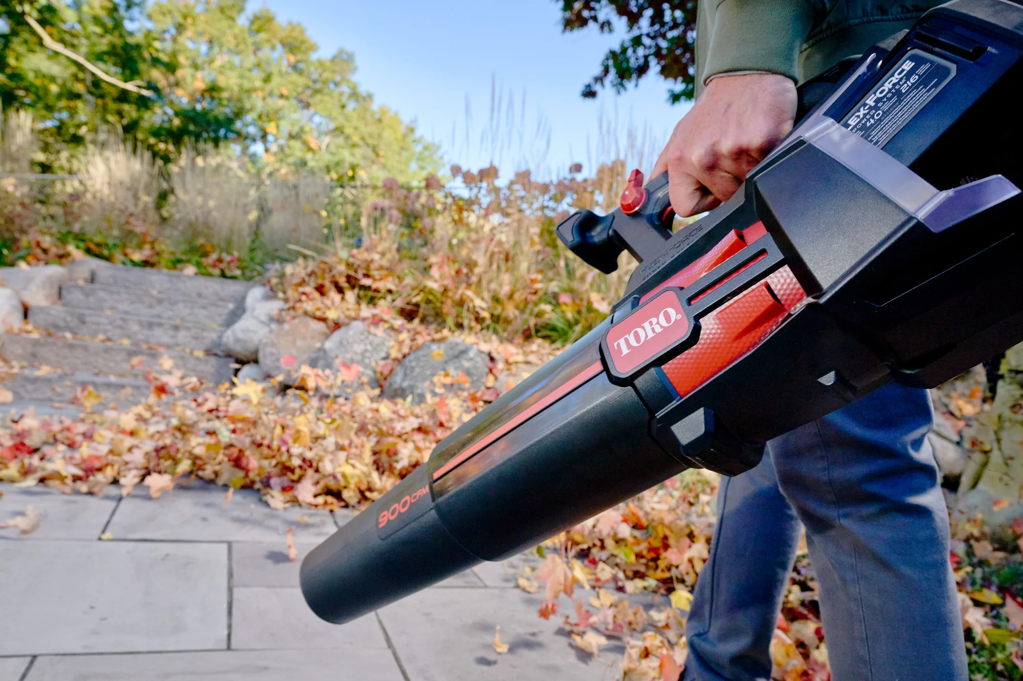 Toro 60V Max 900 Series Leaf Blower 51827 Blower Tube Closeup product image