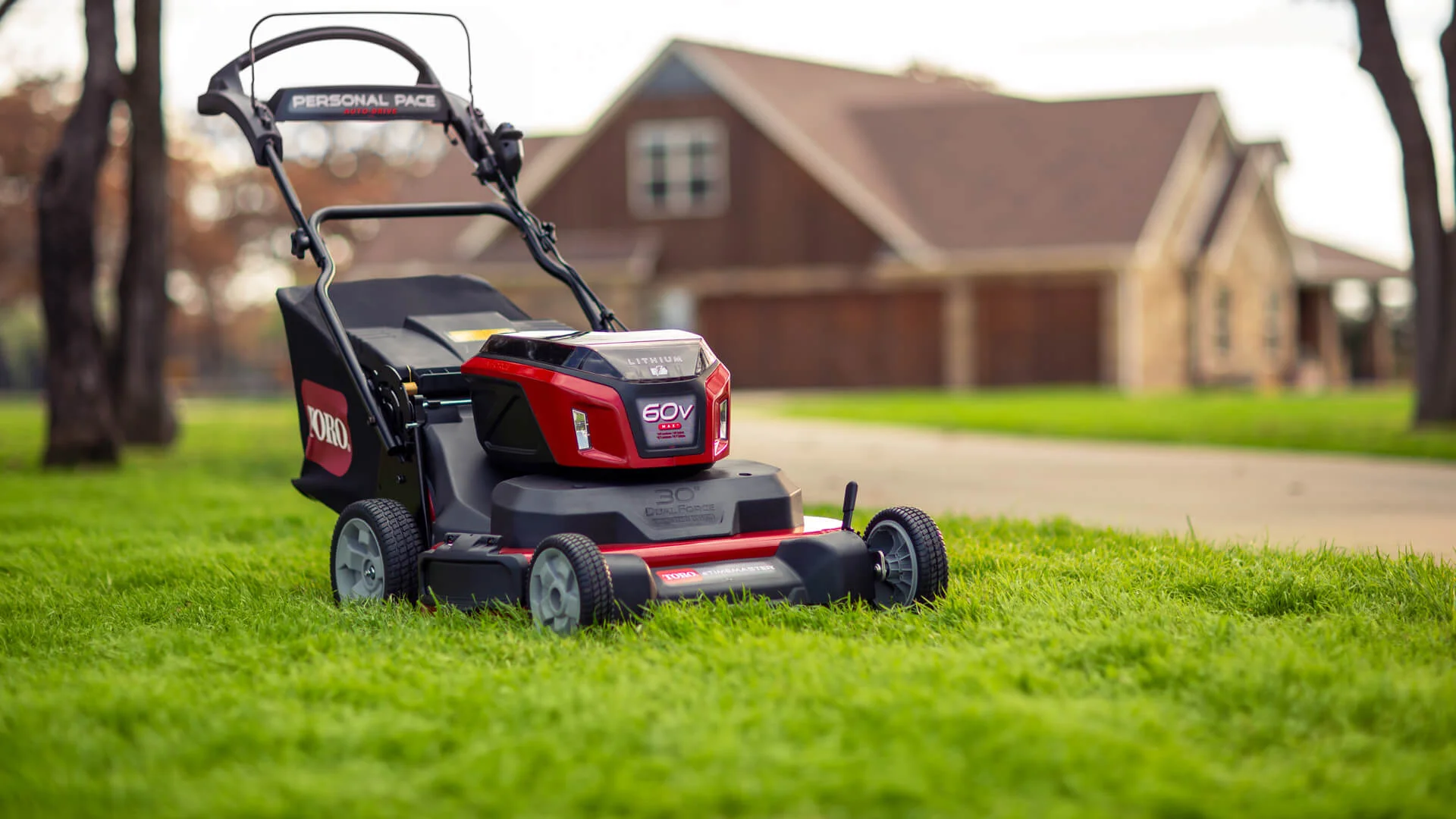 Toro 60V Max E Timemaster Series Walk Behind Mowers Smart Power Management feature image