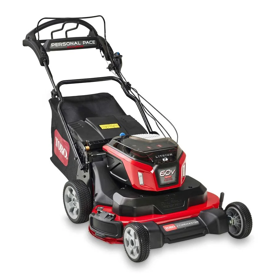 Toro 60V Max Etimemaster Walk Behind Lawn Mower 21493 Front View Left product image