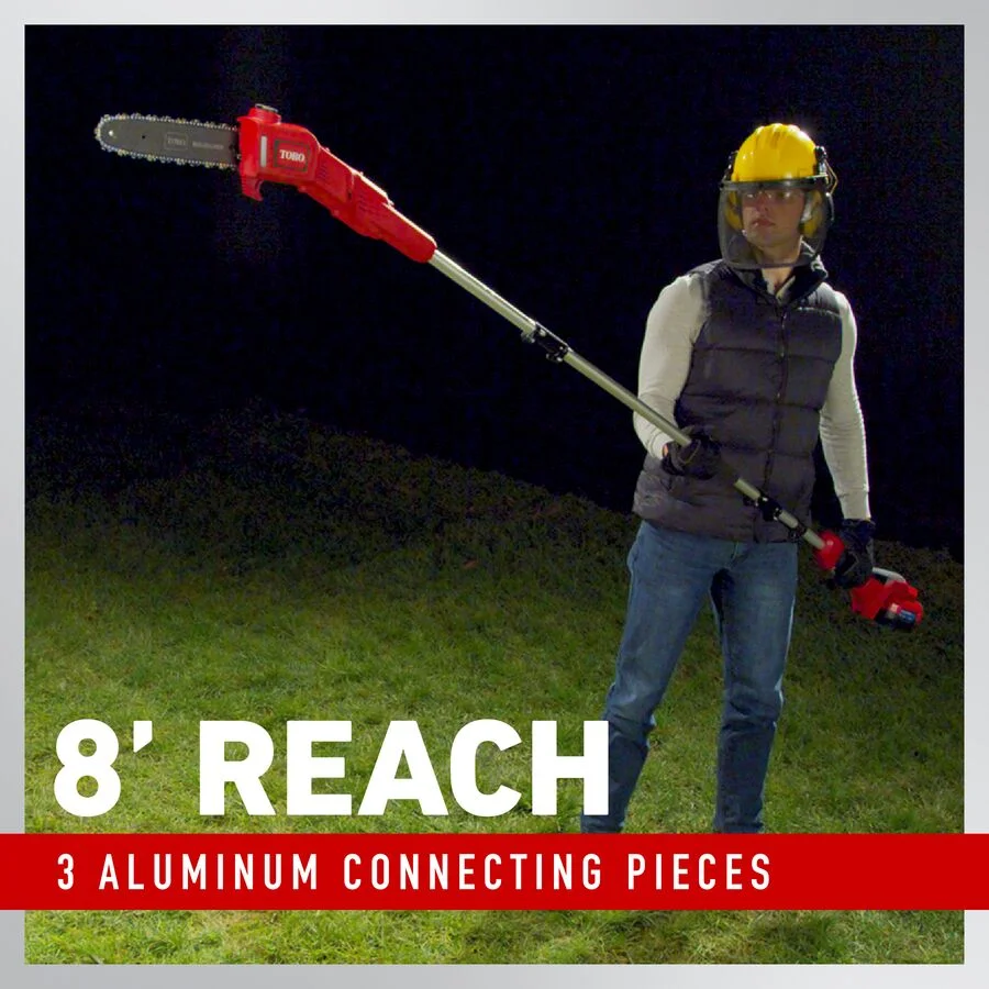 Toro 60V Max Series Pole Pruners Auto Oiler System feature image
