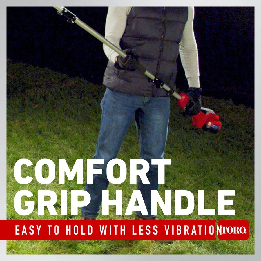 Toro 60V Max Series Pole Pruners Lightweight Pole Design feature image