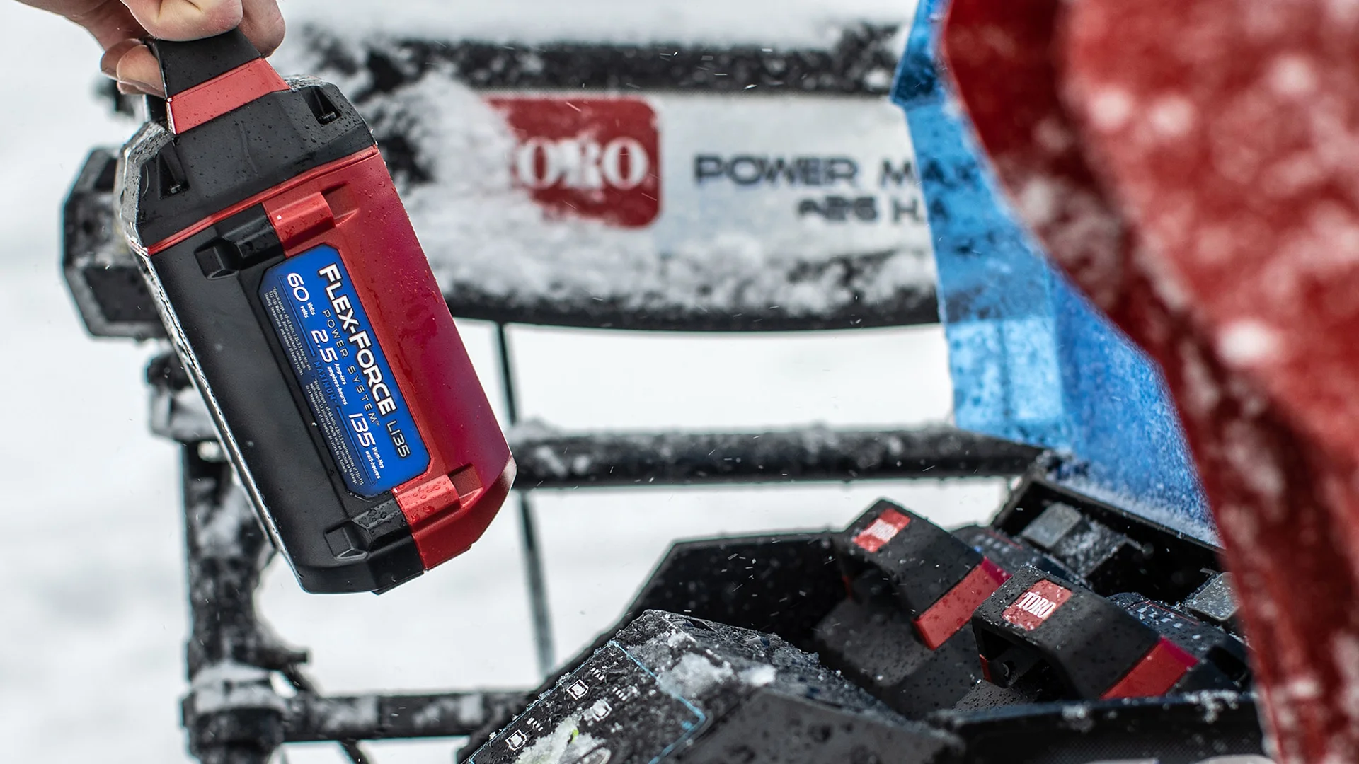 Toro 60V Max Series Snowblowers Flex Force 60V Ecosystem feature image
