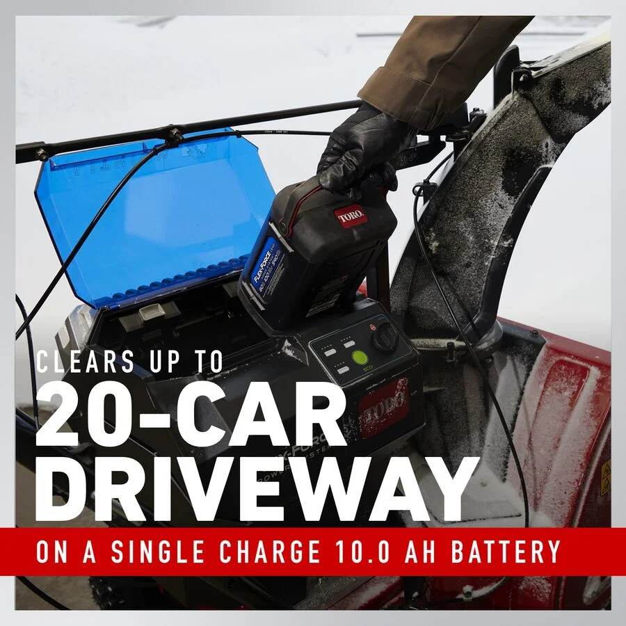 Toro 60V Snowmaster Series Snowblowers Low Noise Operation feature image