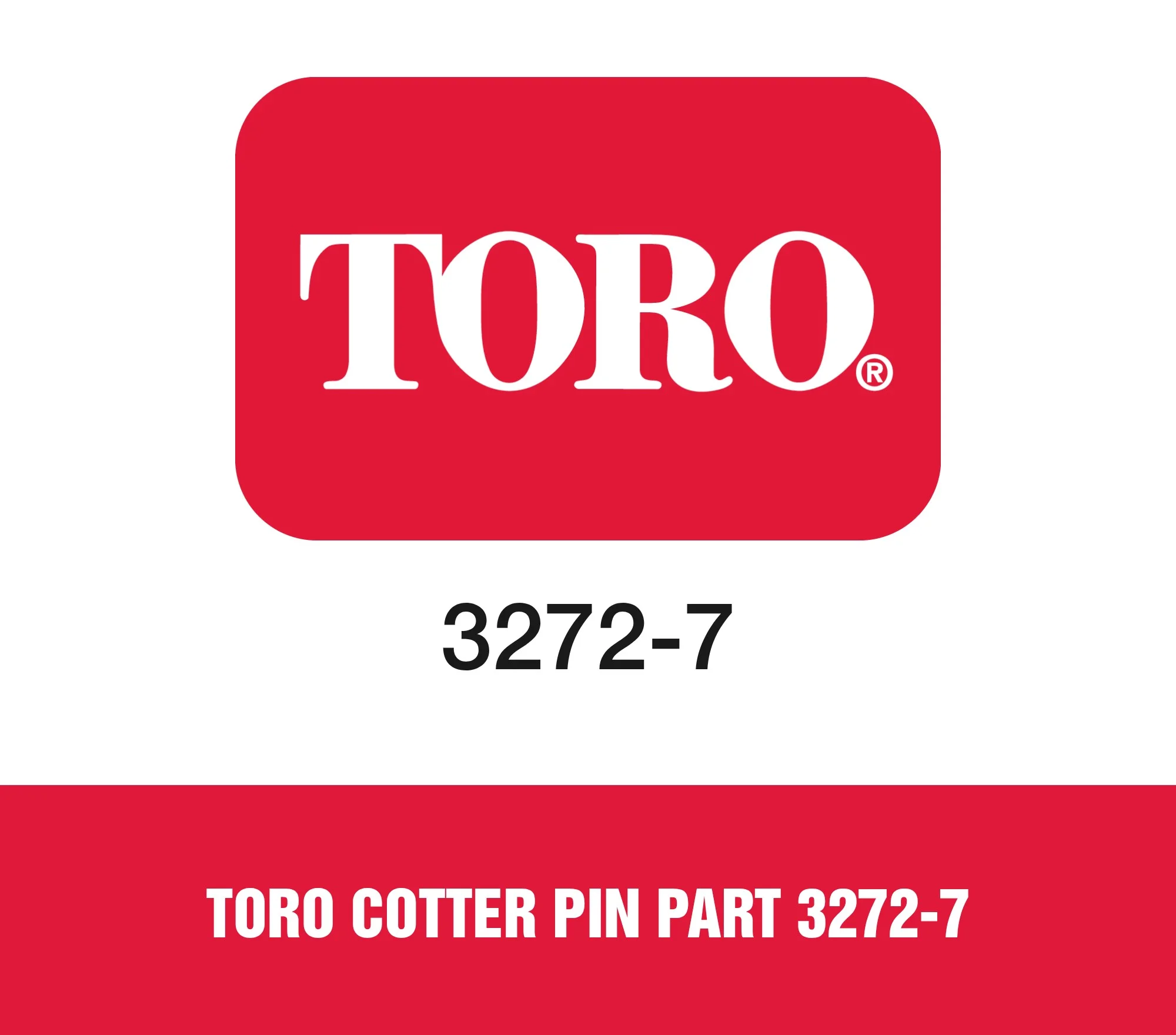 Toro Cotter Pin Part 3272-7