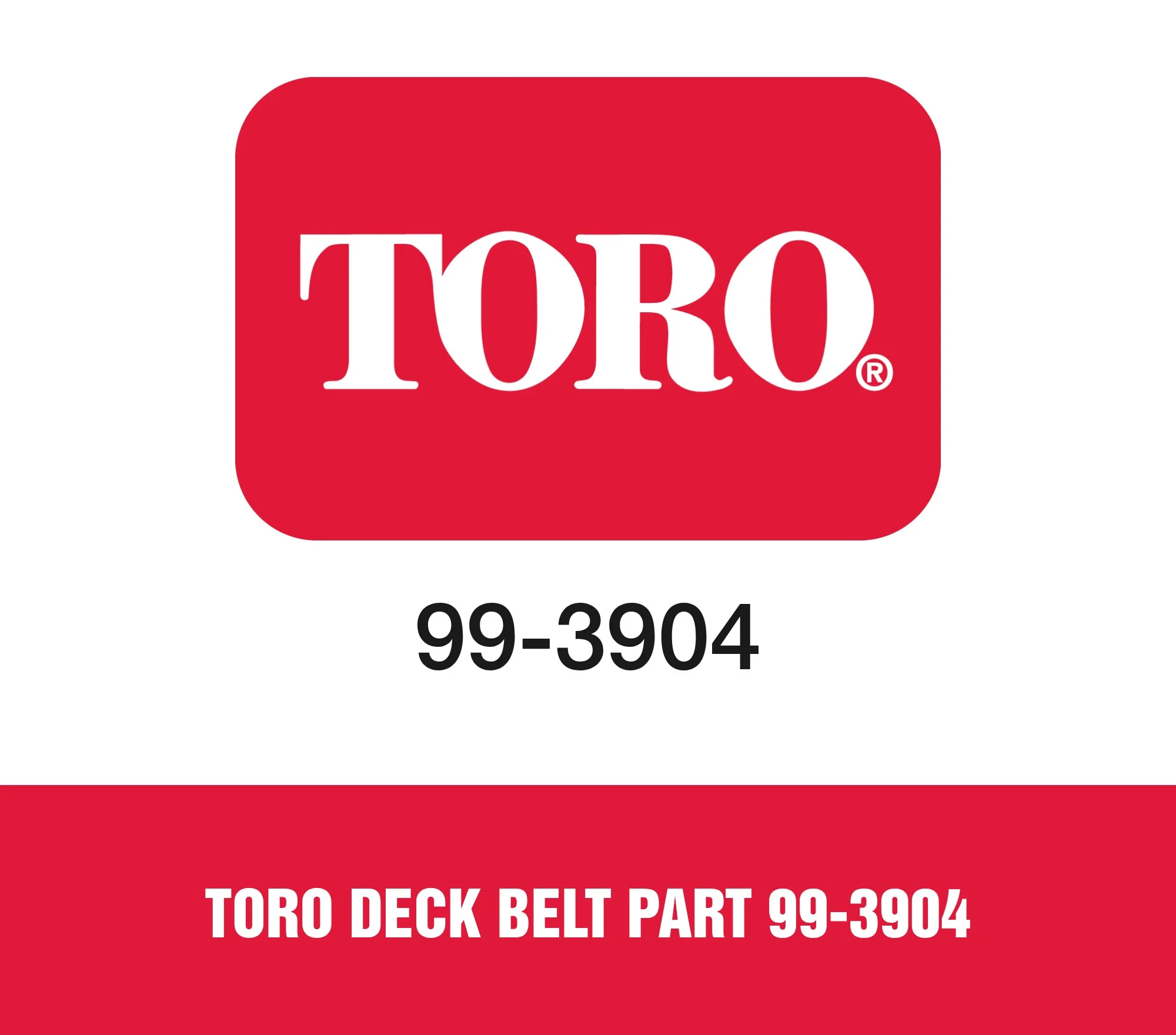 Toro Deck Belt Part 99-3904