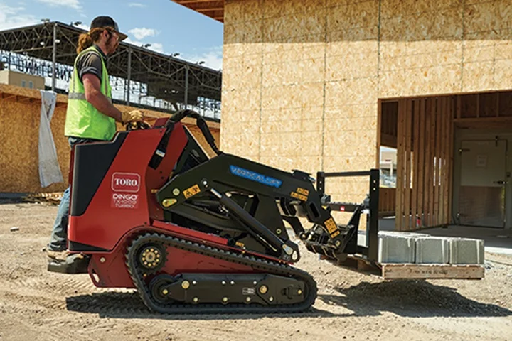 Toro Dingo Series Construction Equipment Quick Change Attachments feature image