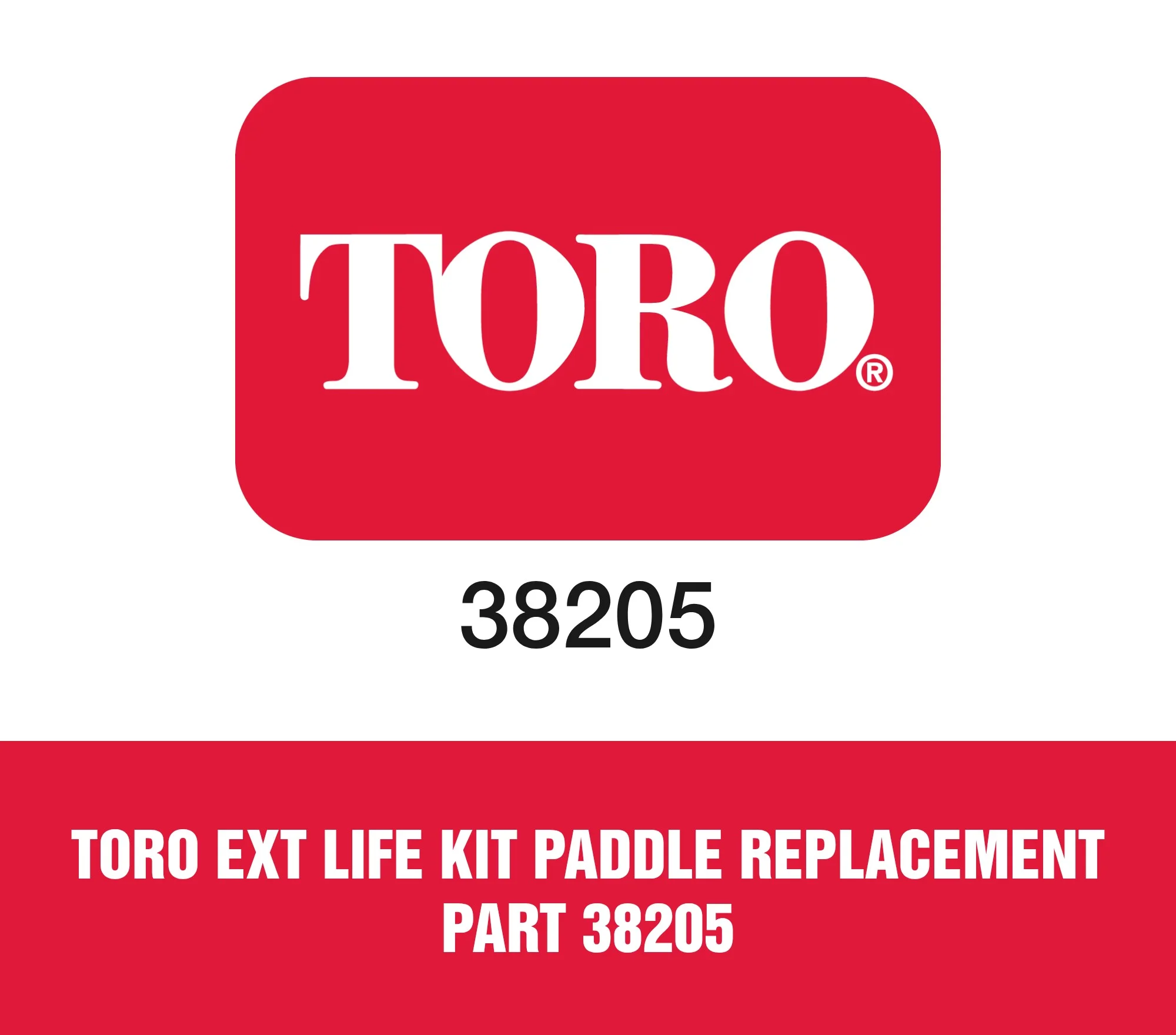 Toro Ext Life Kit Paddle Replacement Part 38205