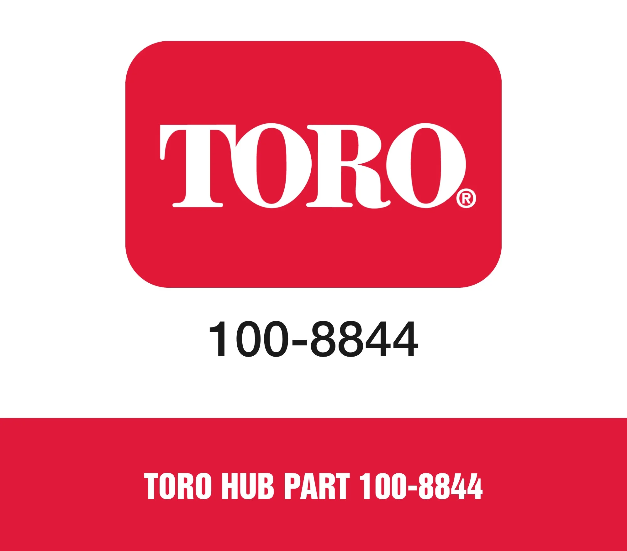 Toro Hub Part 100-8844