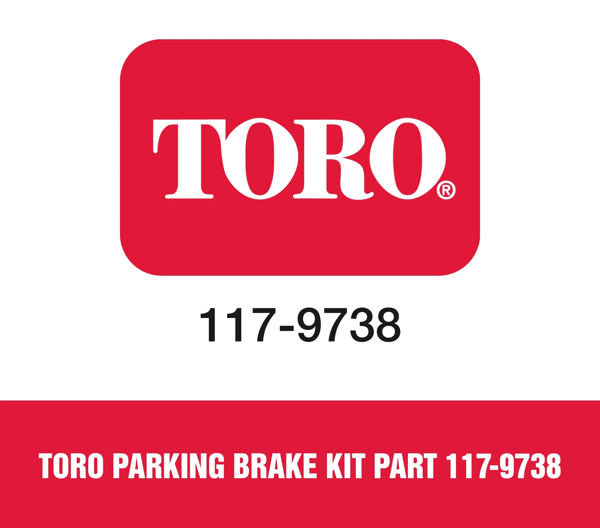 Toro Parking Brake Kit Part 117-9738