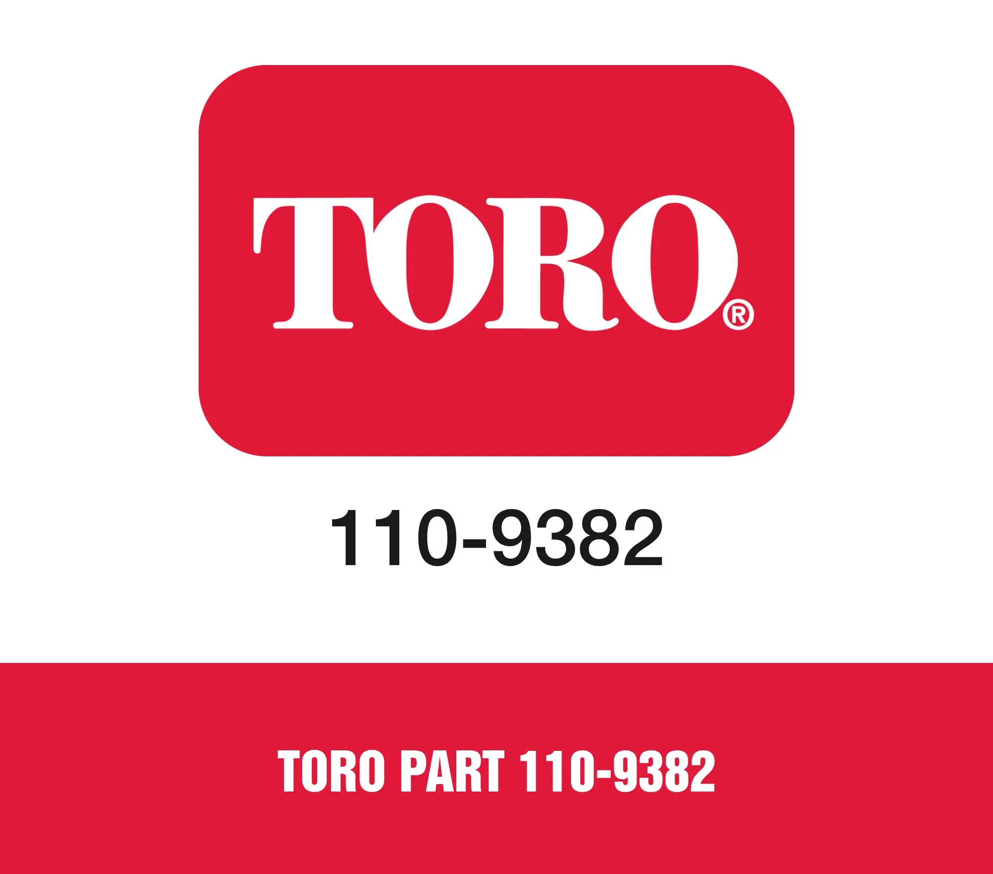 Toro Part 110-9382