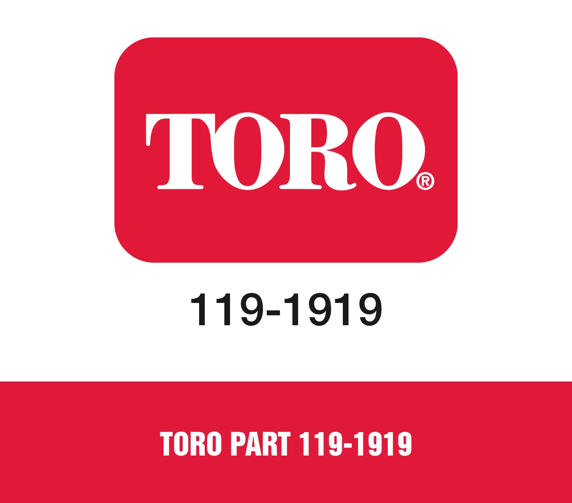 Toro Part 119-1919