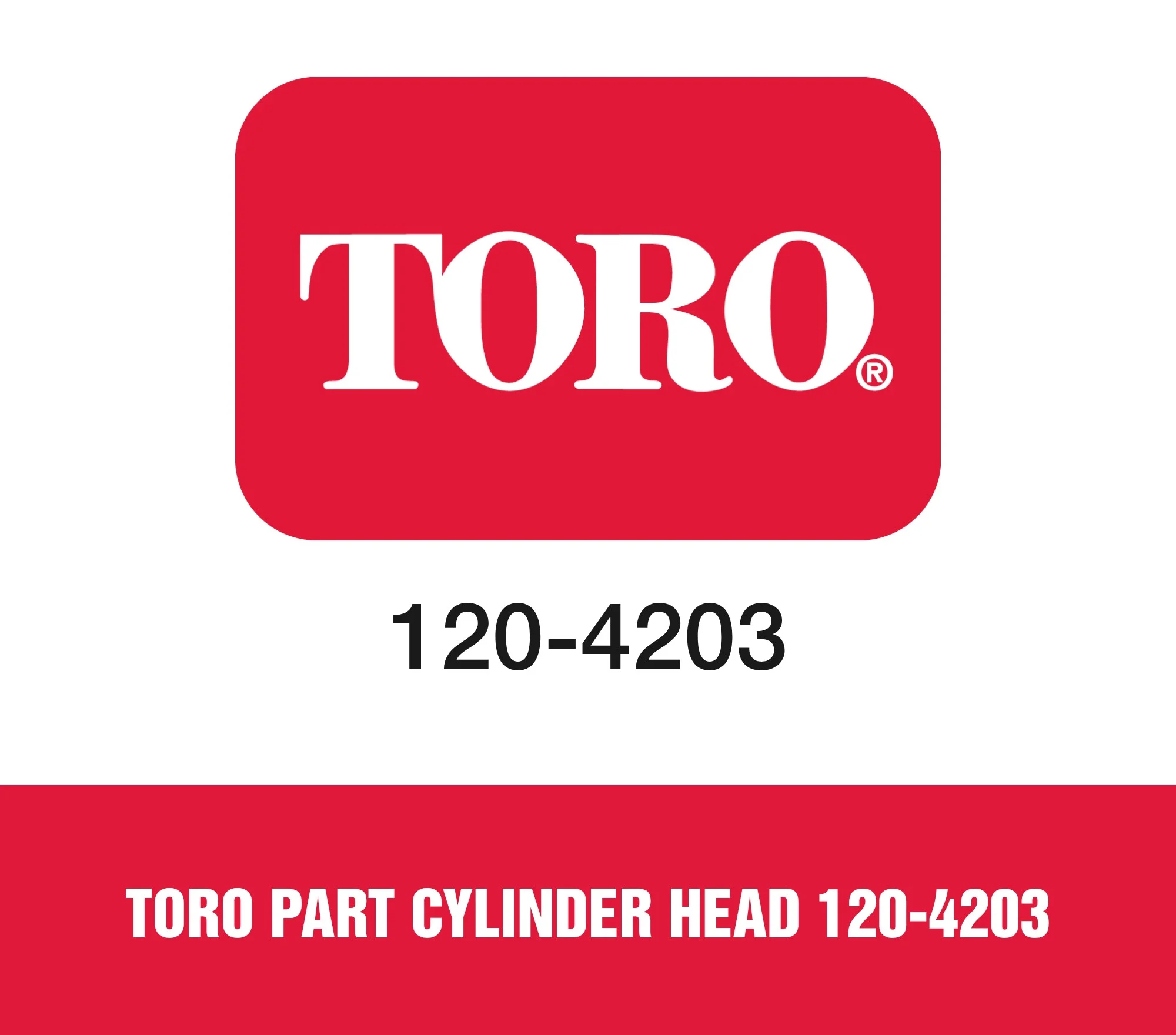 Toro Part Cylinder Head 120-4203