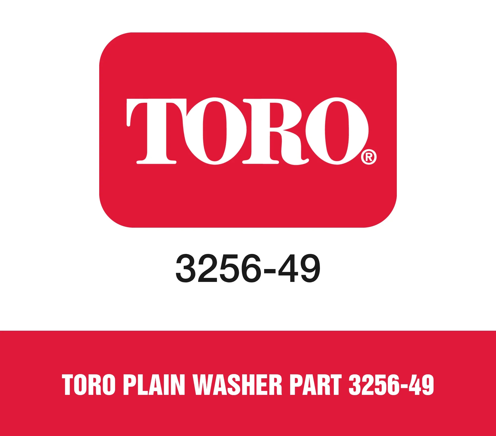 Toro Plain Washer Part 3256-49