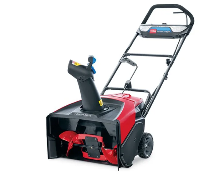 Toro Single Stage Power Clear 60V Snow Blower 39901 Toro Power Clear 60V Series Single Stage Snow Blower 39901 Front View Right product image