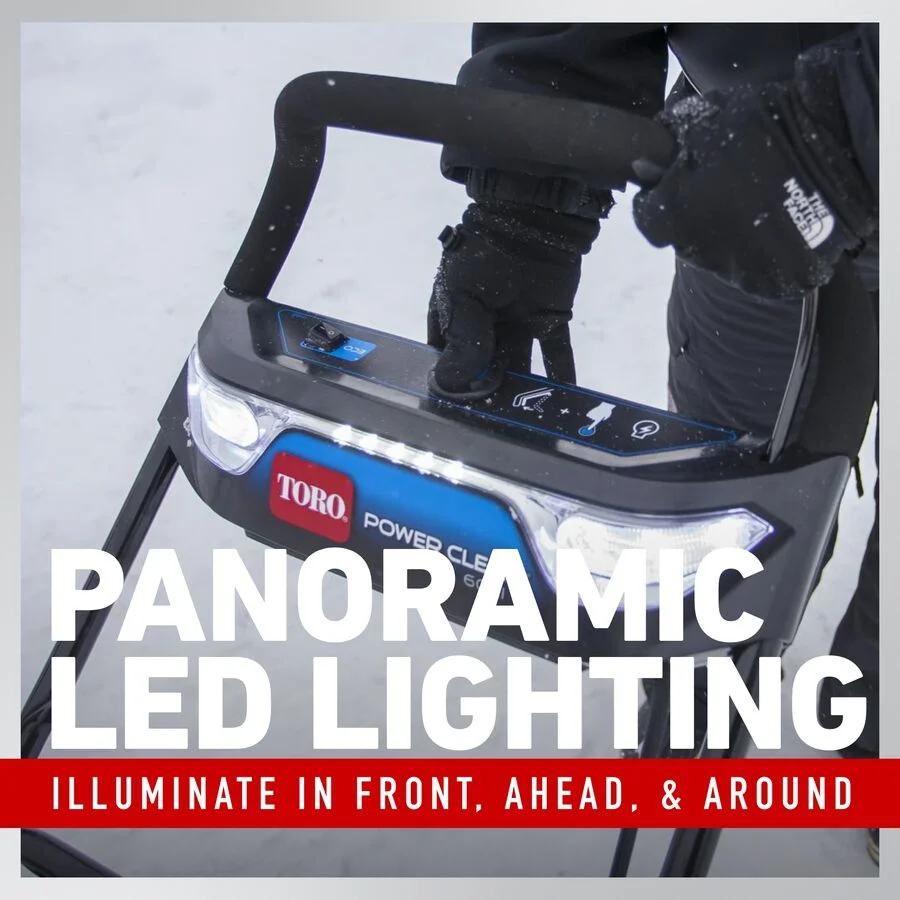 Toro Powerclear 60V Series Snowblowers Push Button Start feature image