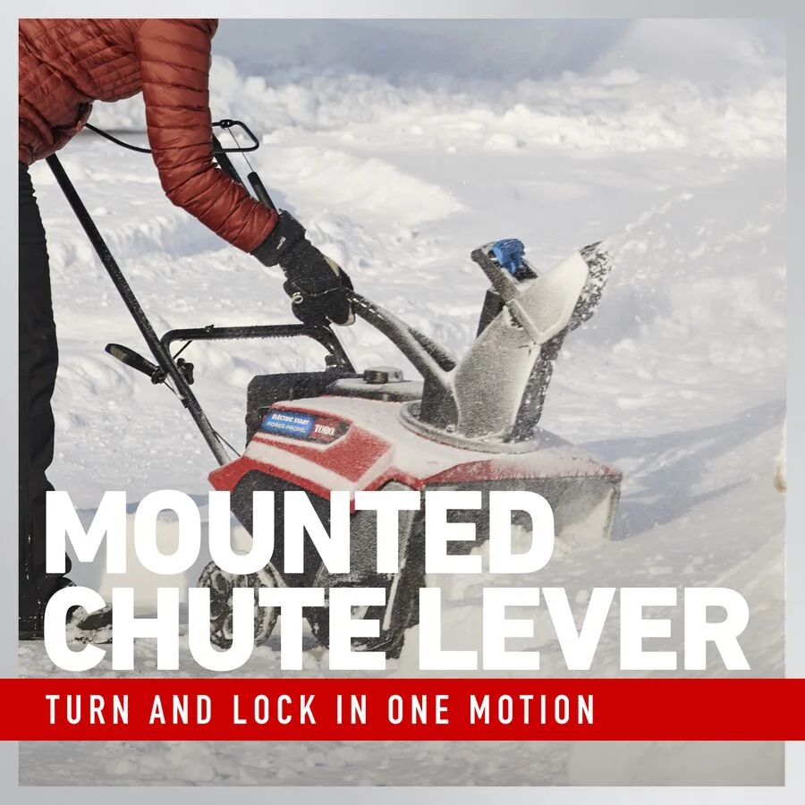 Toro Powerclear Series Snowblowers Quick Shoot Direction Control feature image
