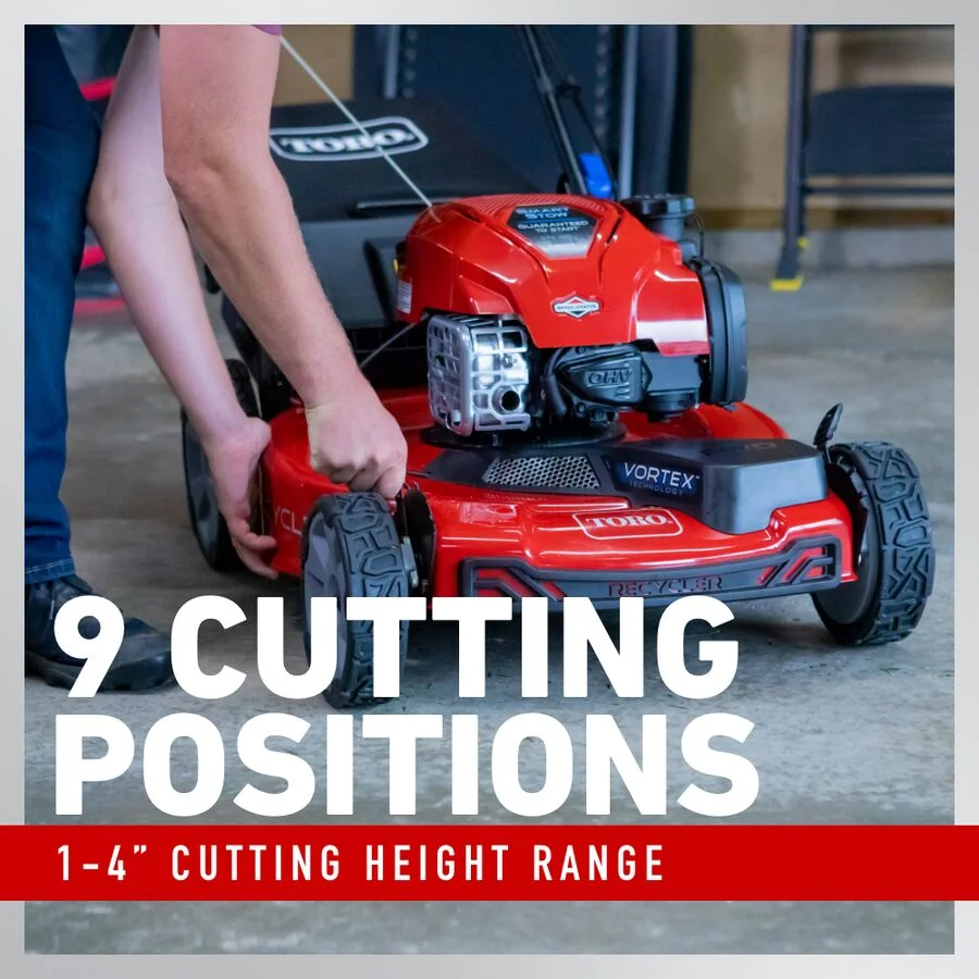 Toro Recycler Series Walk Behind Mowers Durable Steel Deck feature image