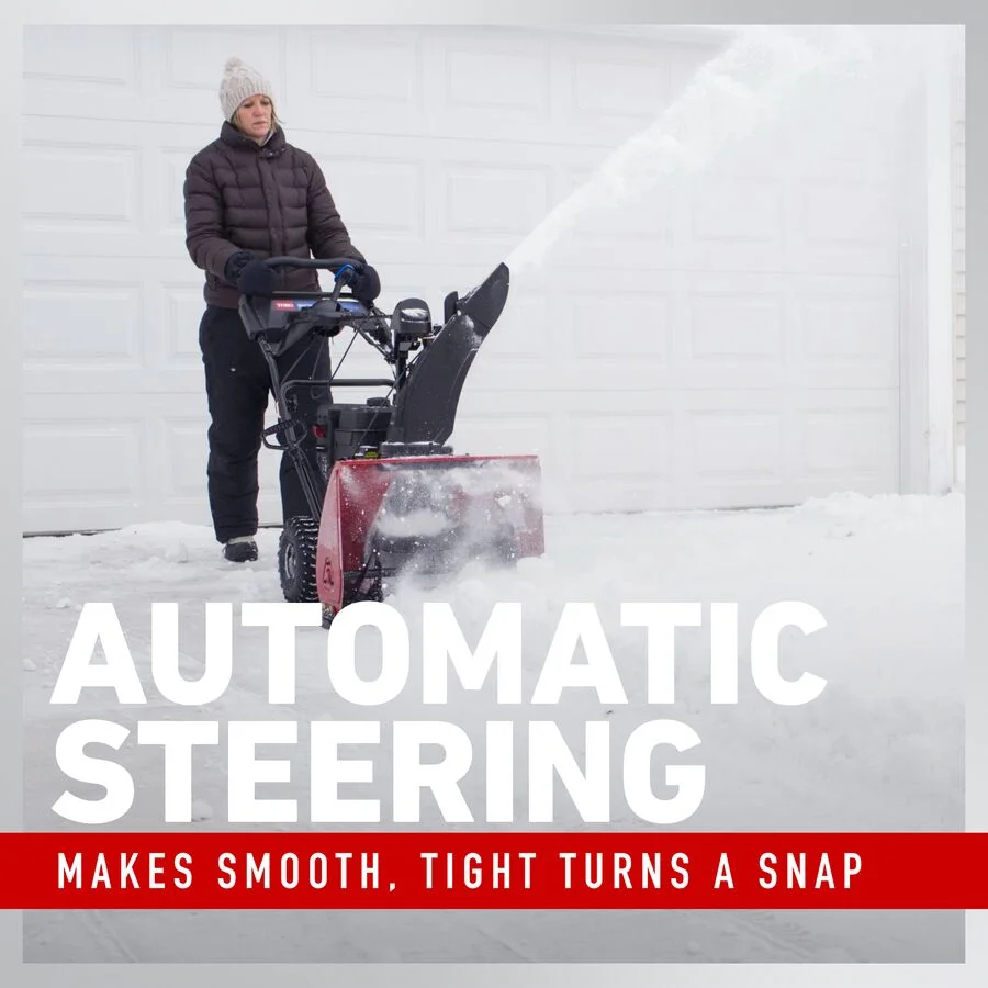 Toro Snowmaster Series Snowblowers Automatic Steering For Effortless Control feature image