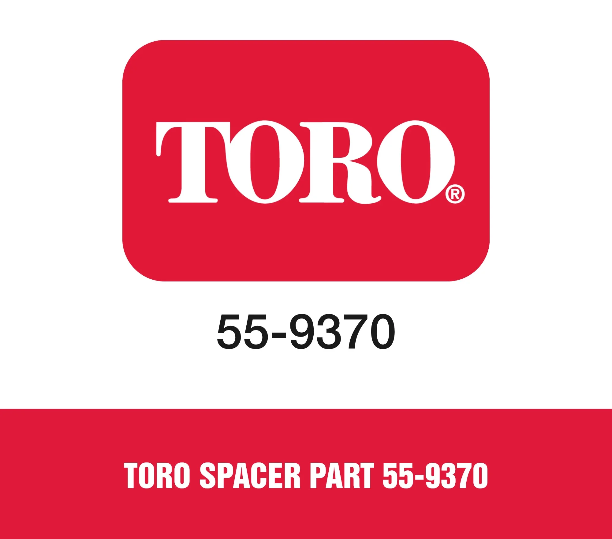Toro Spacer Part 55-9370