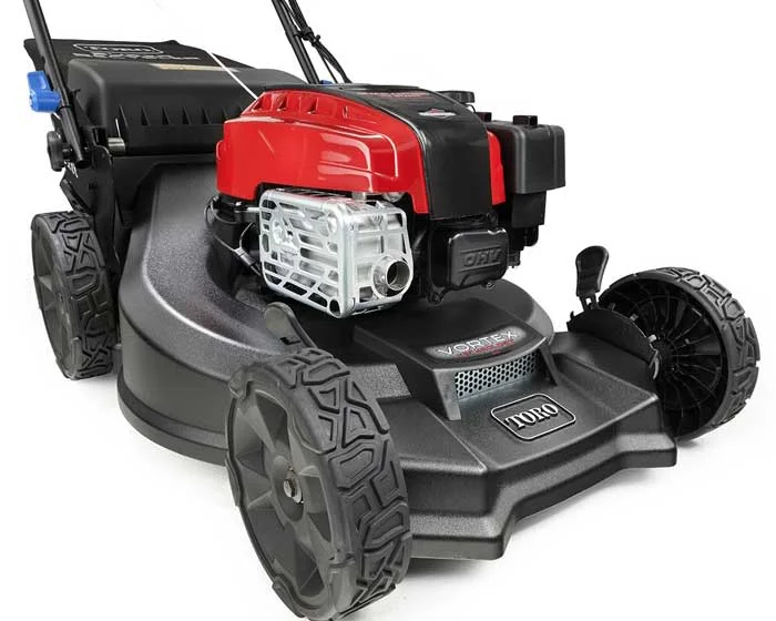 Toro Super Recycler Walk Behind Lawn Mower 21564 Toro Super Recycler Series Walk Behind Lawn Mower 21564 Front View Left Closeup product image