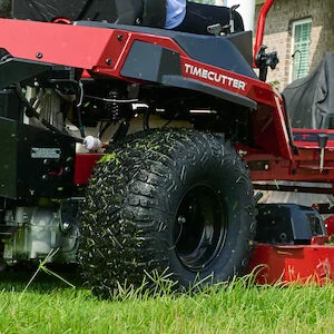 Toro TimeCutter Max Series Zero Turn Riders Durable Tires For Traction feature image