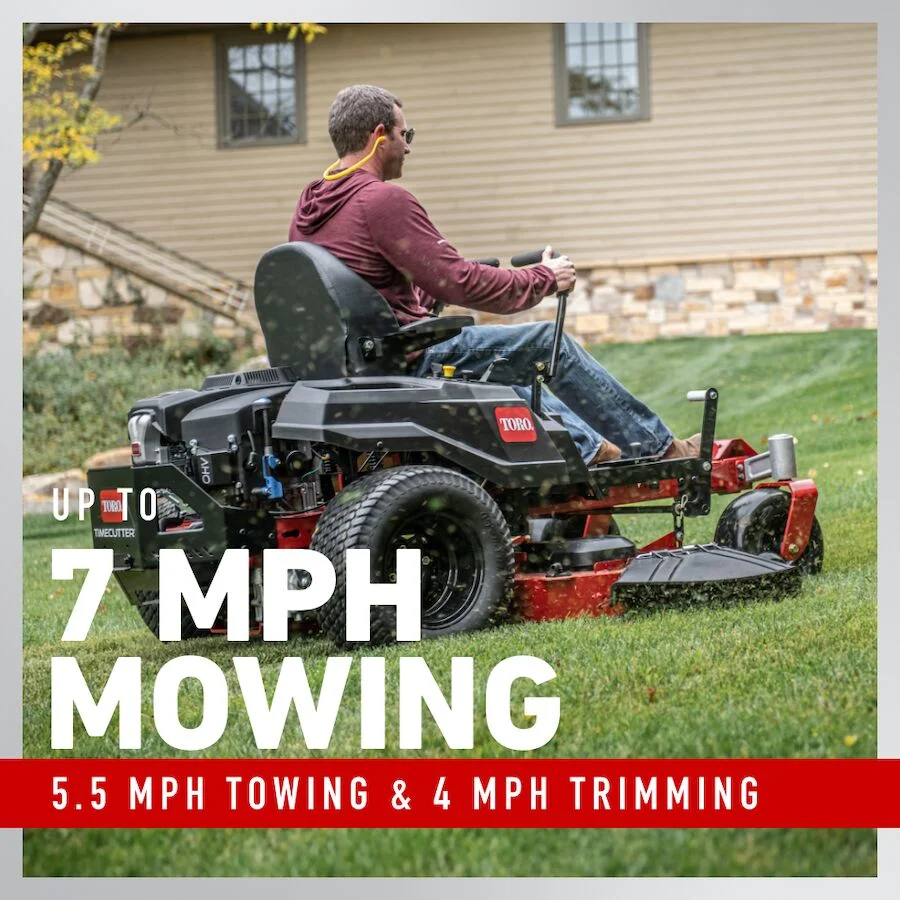 Toro TimeCutter Series Zero Turn Riders User Friendly Controls feature image