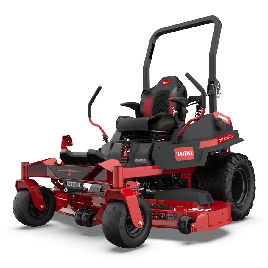 Toro Titan MAX MyRIDE Zero Turn Rider 76609 Toro Titan Max Myride Zero Turn Rider 76609 Front View Right product image