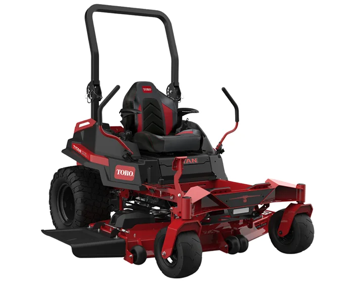Toro Titan Max Series Zero Turn Rider 76606 Front View Left product image