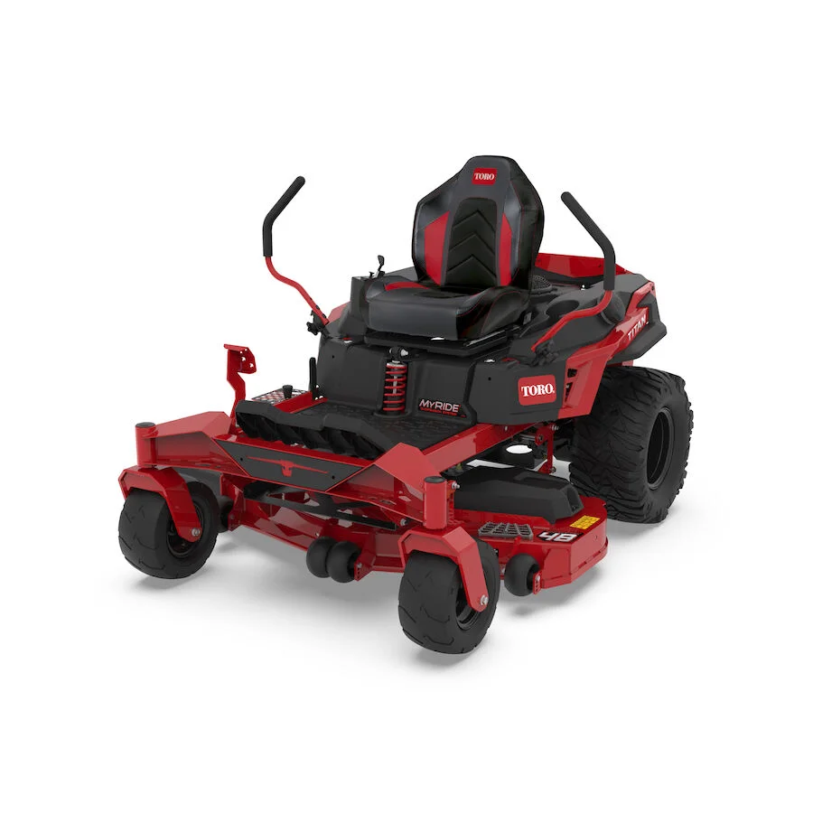 Toro Titan Myride Series Zero Turn Rider 76411 Front View Right product image