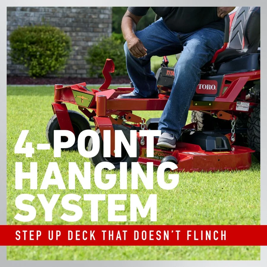 Toro Titan Series Zero Turn Riders Easy Maintenance Access feature image