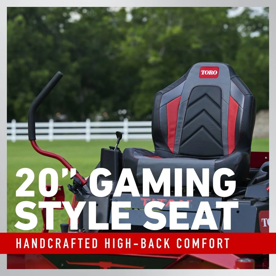 Toro Titan Series Zero Turn Riders High Back Suspension Seat feature image