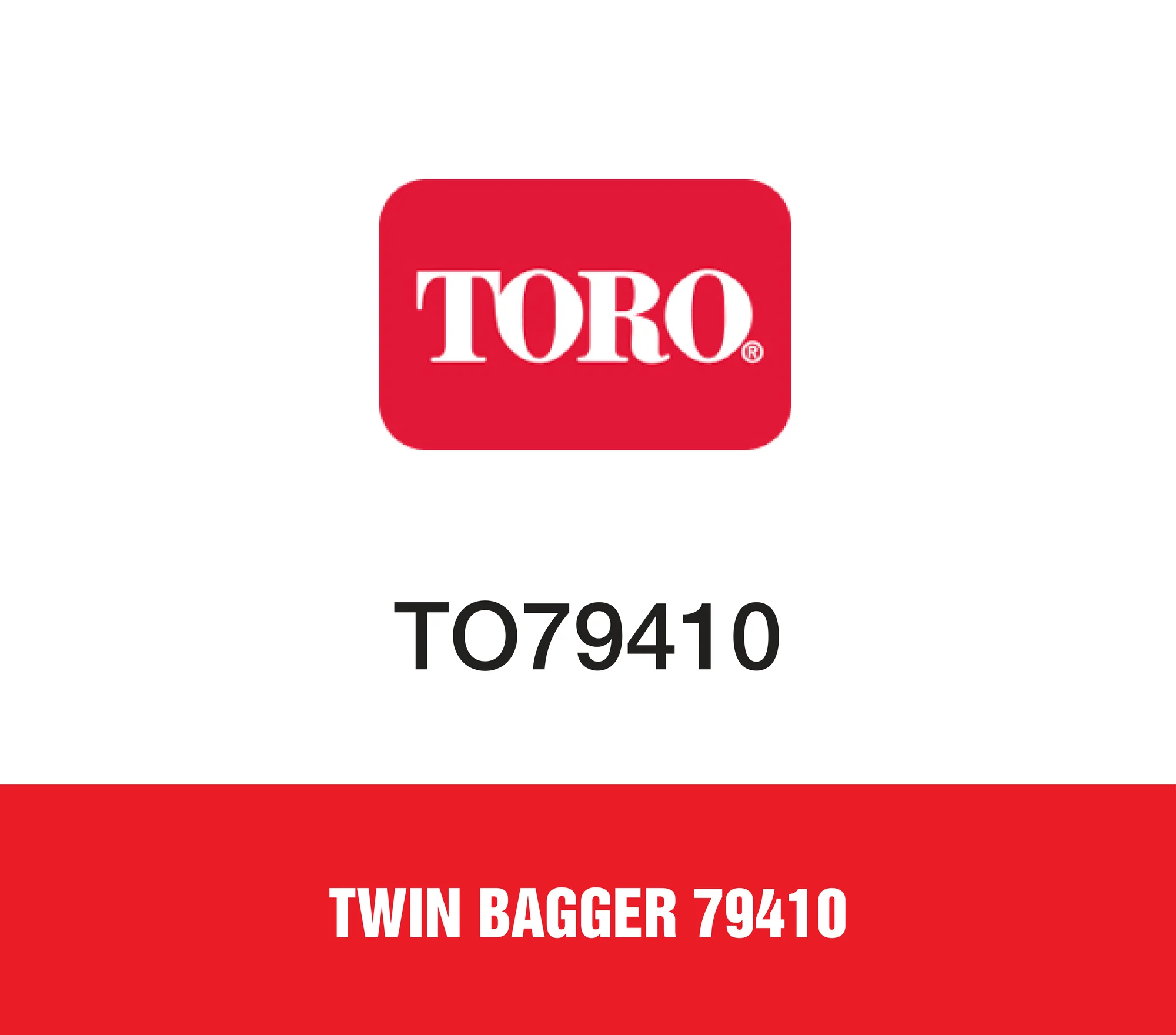 Toro Twin Bagger 79410