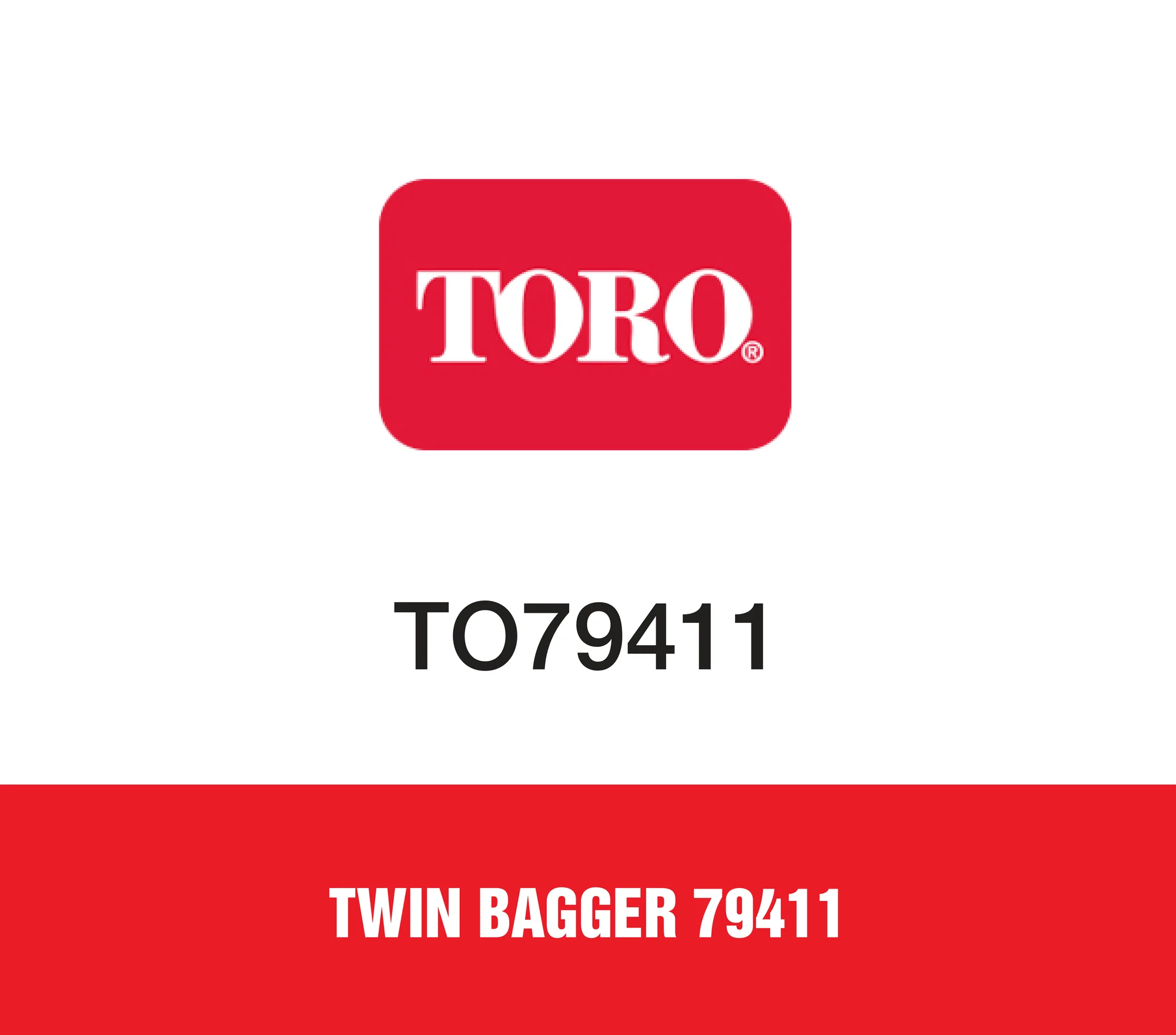 Toro Twin Bagger 79411
