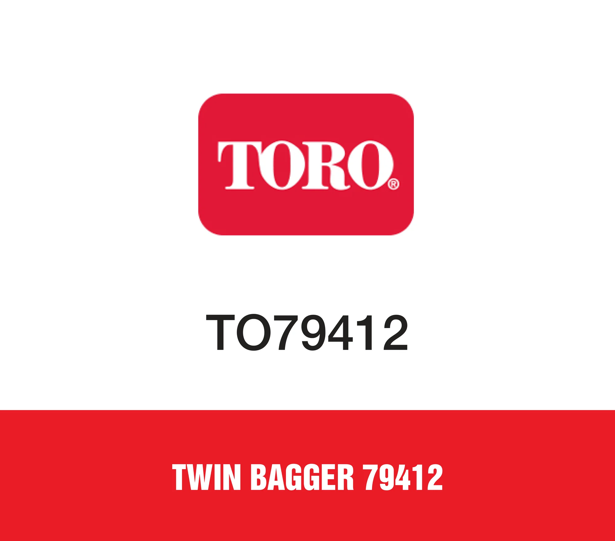 Toro Twin Bagger 79412