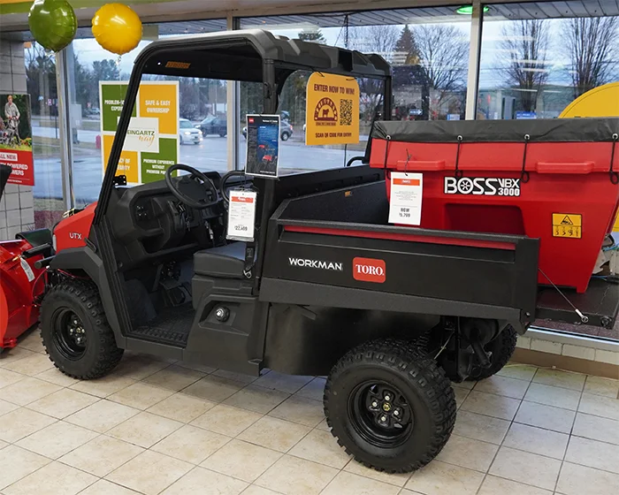 Toro Utility Vehicles | Workman UTX UTVs for Work & Property | Weingartz