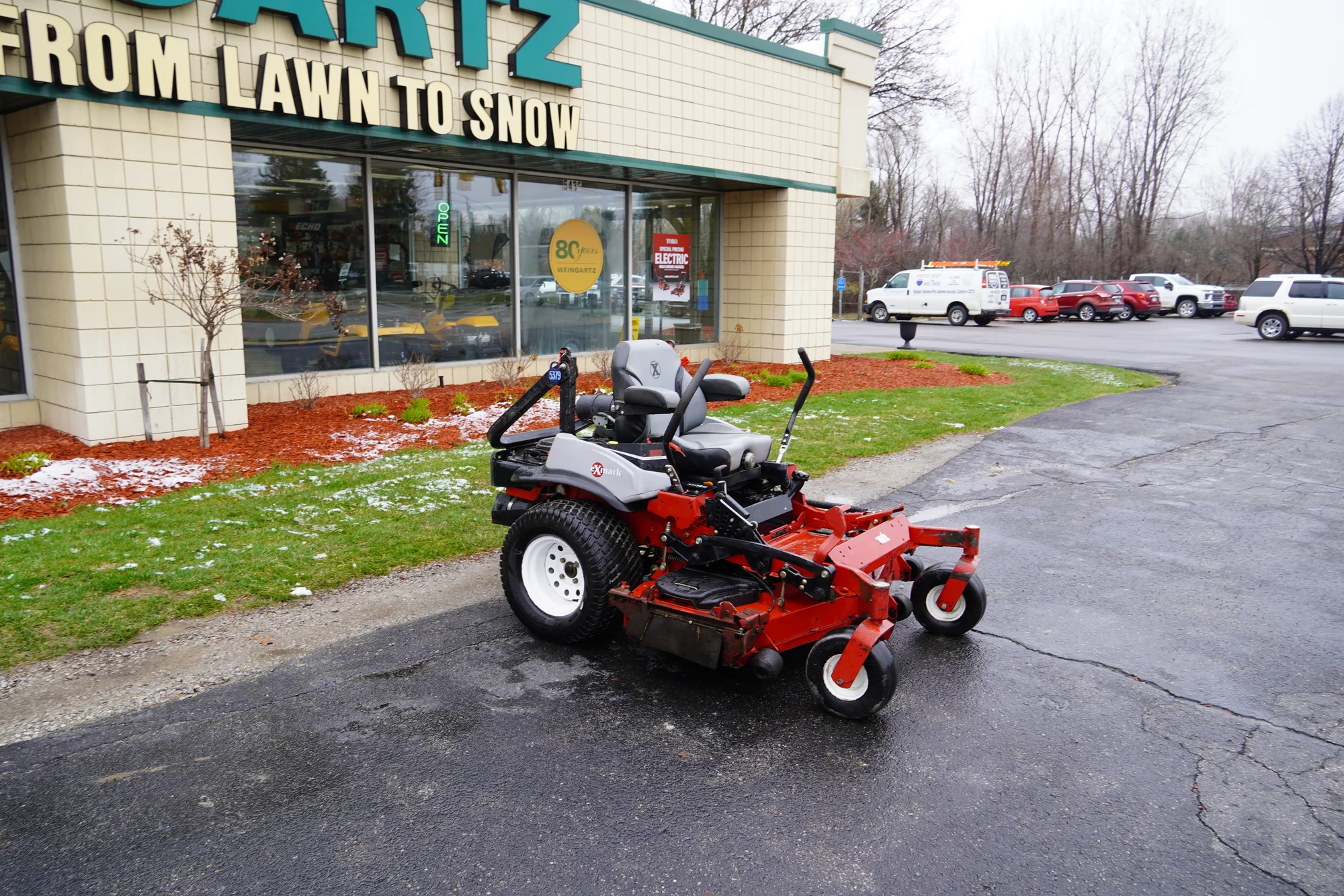 Used Exmark Lazer X Series 60 in Zero Turn Mower TR032025AA-776-6RTM Tr032025aa 776 6 10