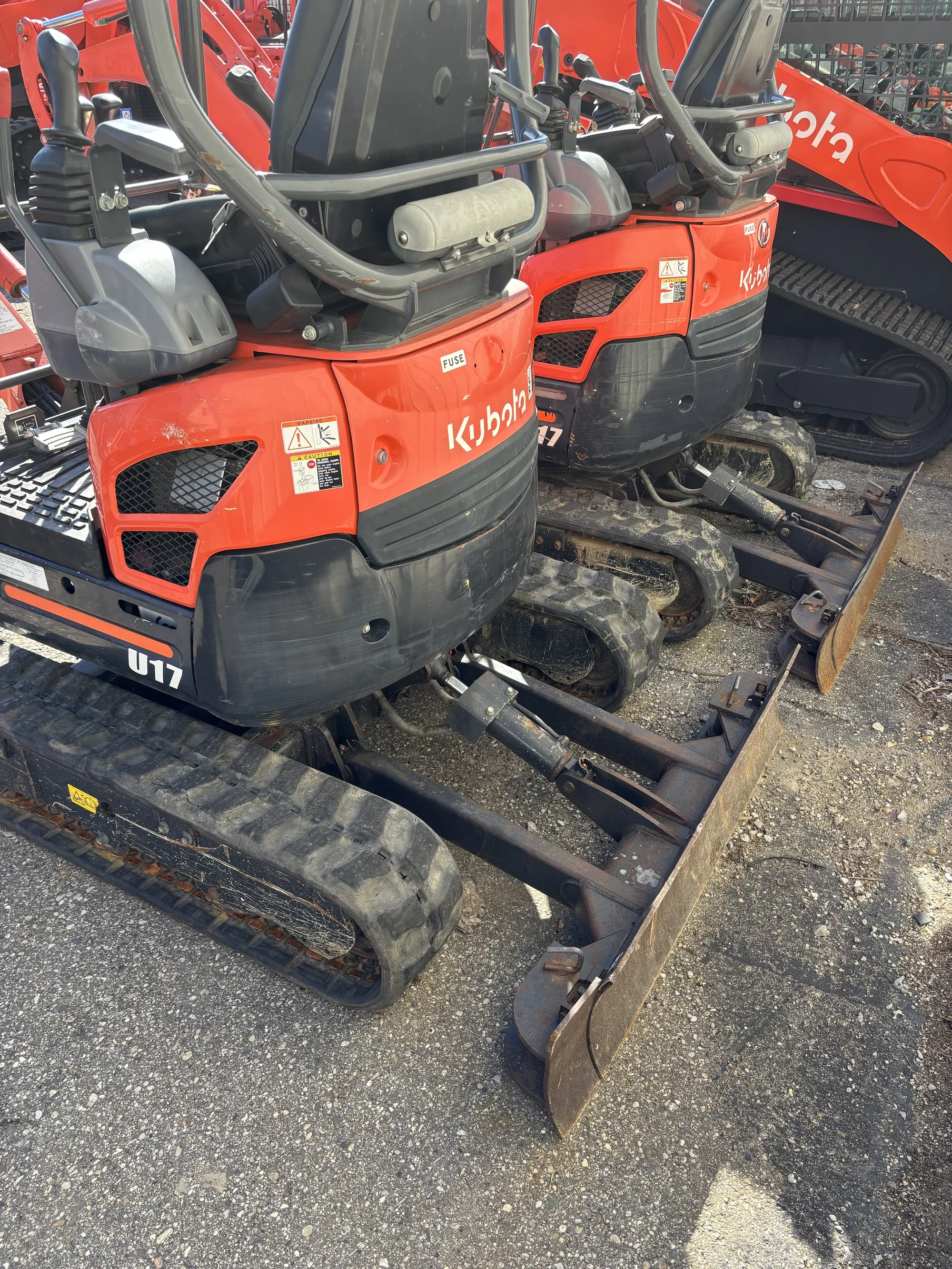Used Kubota U17-VR1 Compact Excavator TR10388U