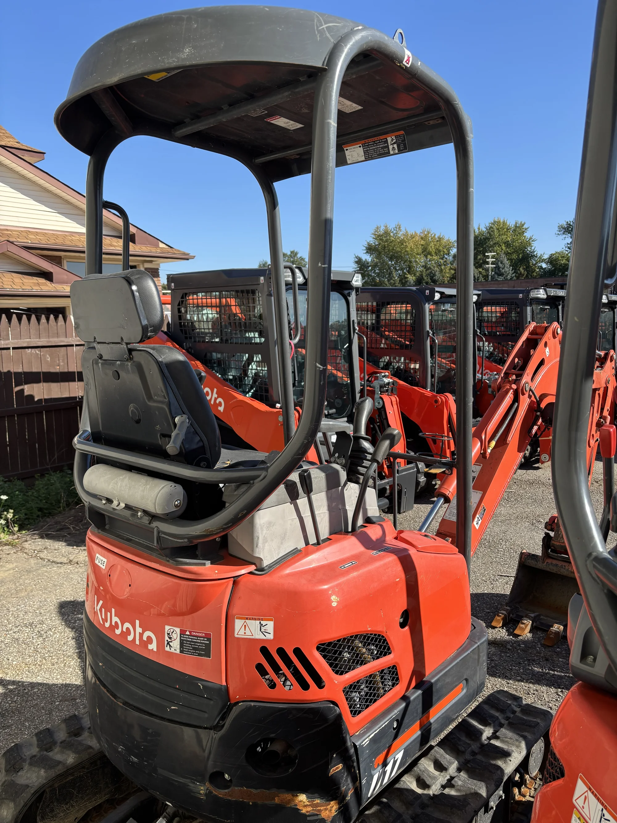 Used Kubota U17-VR1 Compact Excavator TR10388U