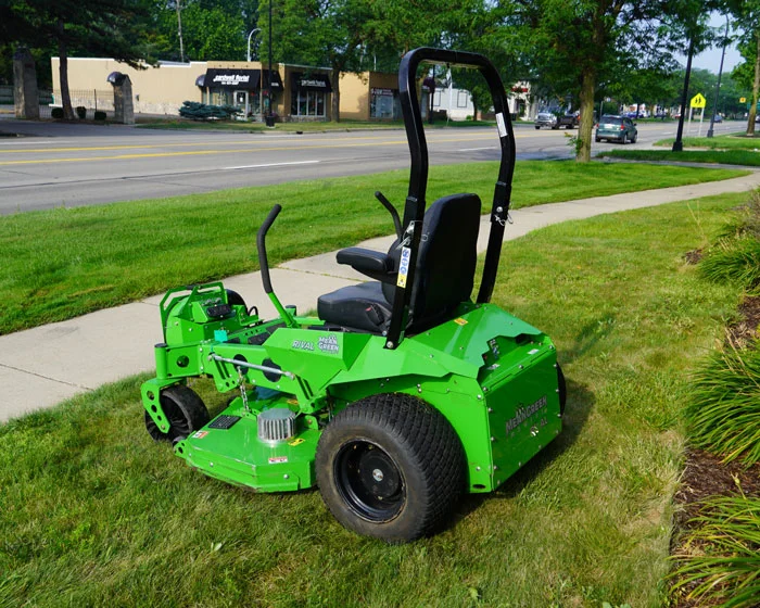 Used Mean Green Rival RVL60S220 Zero Turn Mower w/ ORV Blast Blower TR120224 Tr120224 12